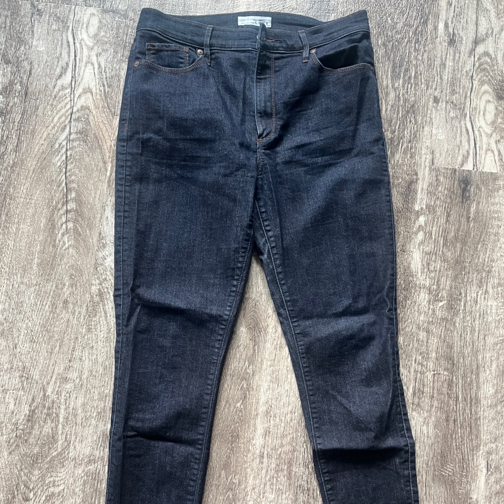 Ann Taylor Loft high waist skinny jeans size 28/6